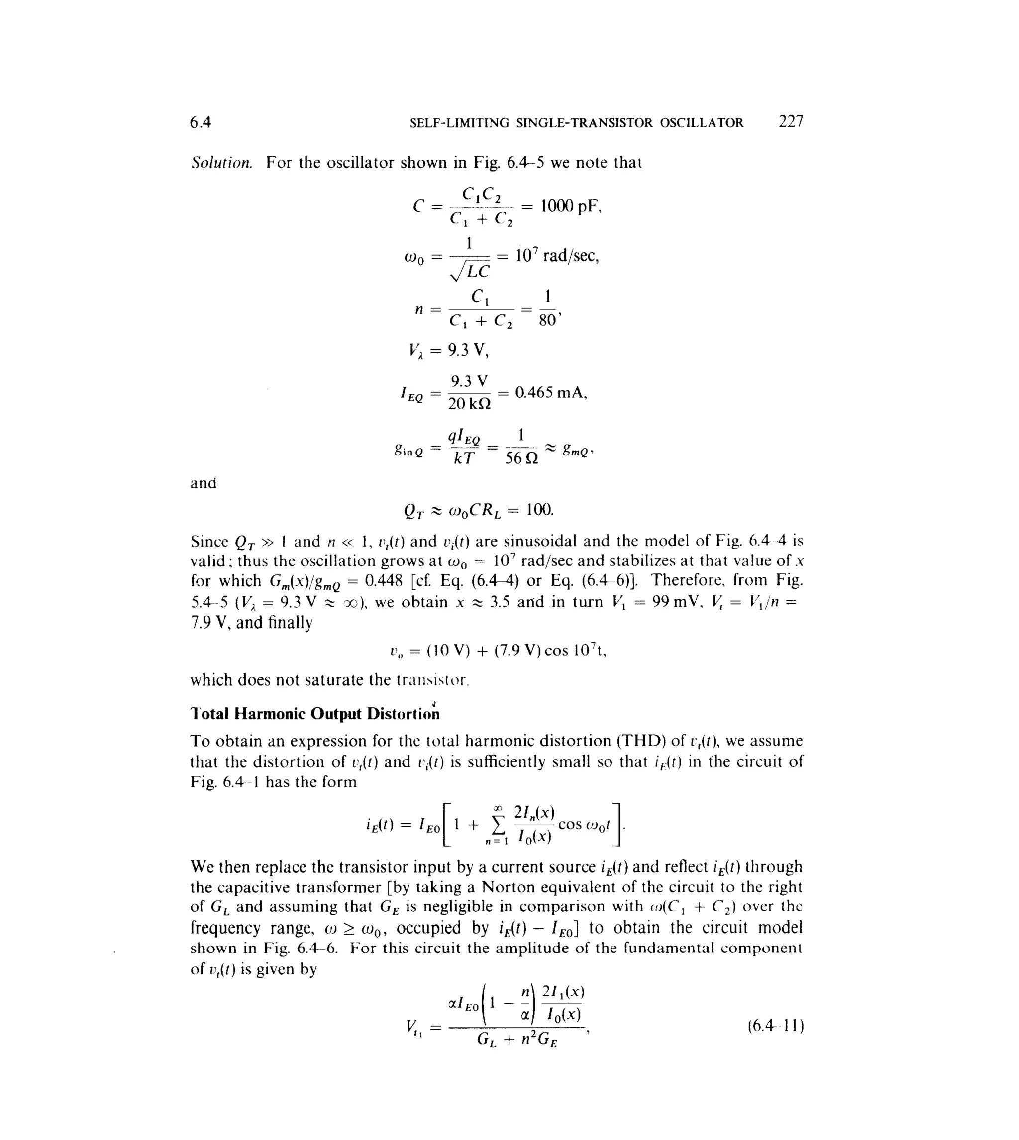 Communications circuits of clarke & hess