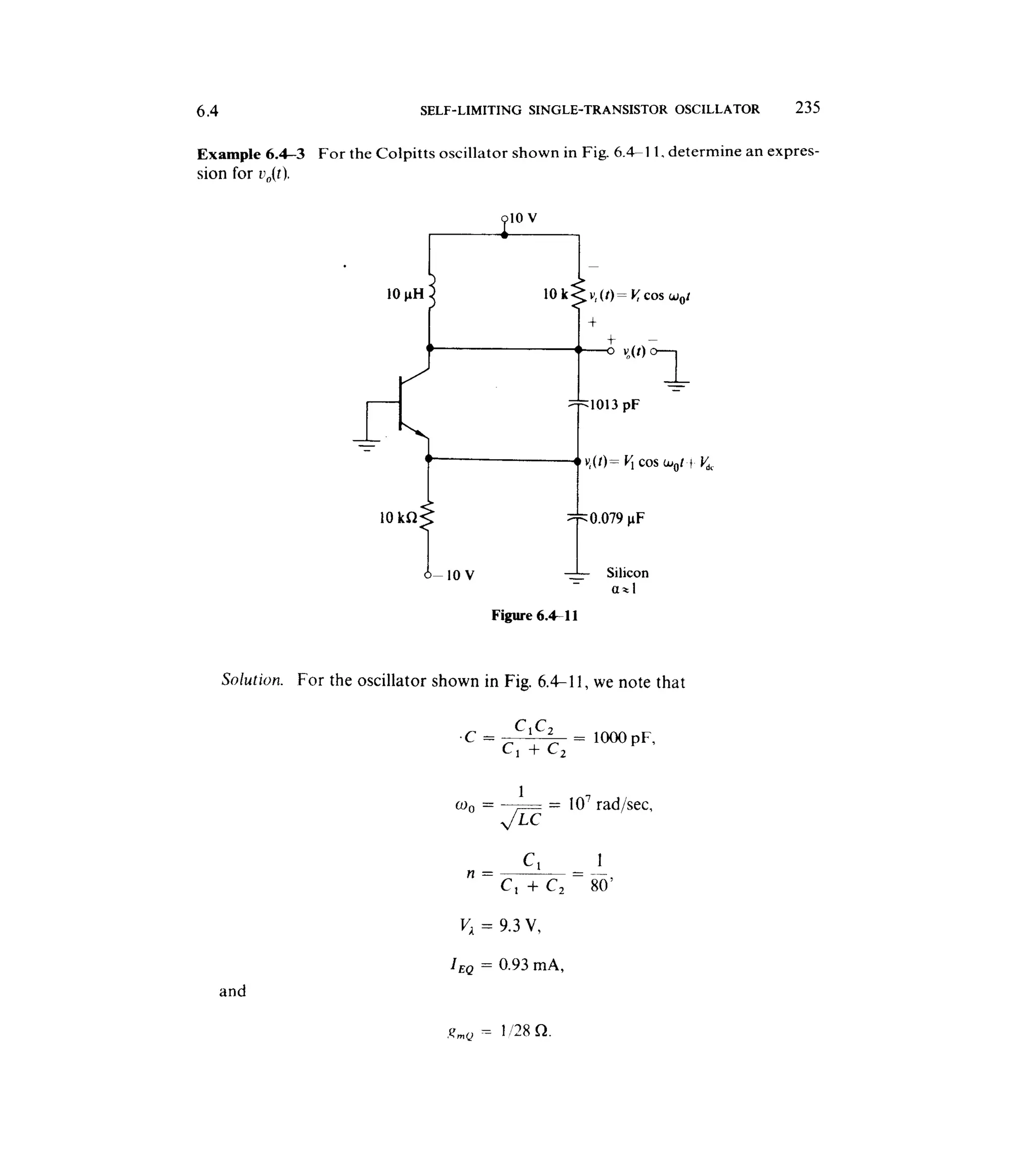 Communications circuits of clarke & hess