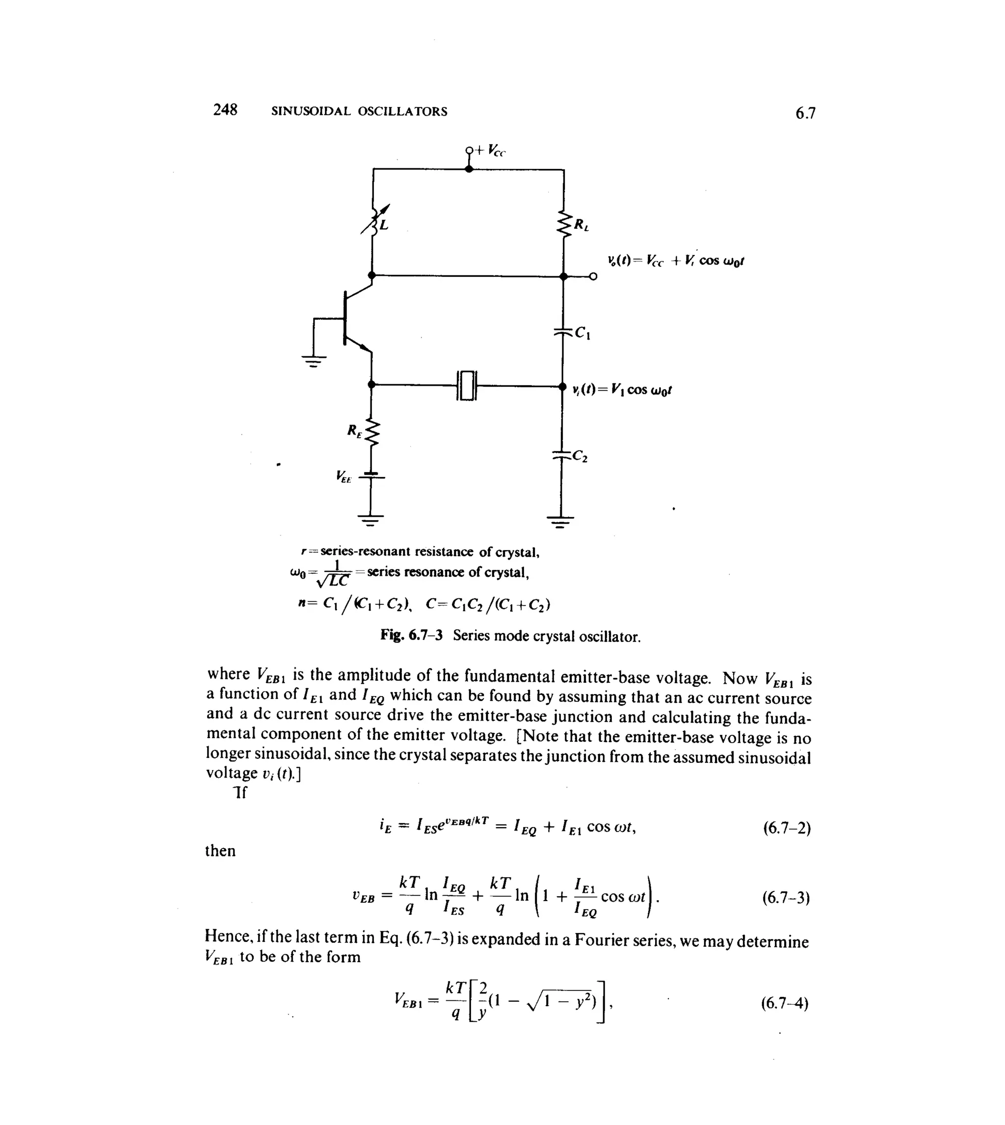 Communications circuits of clarke & hess