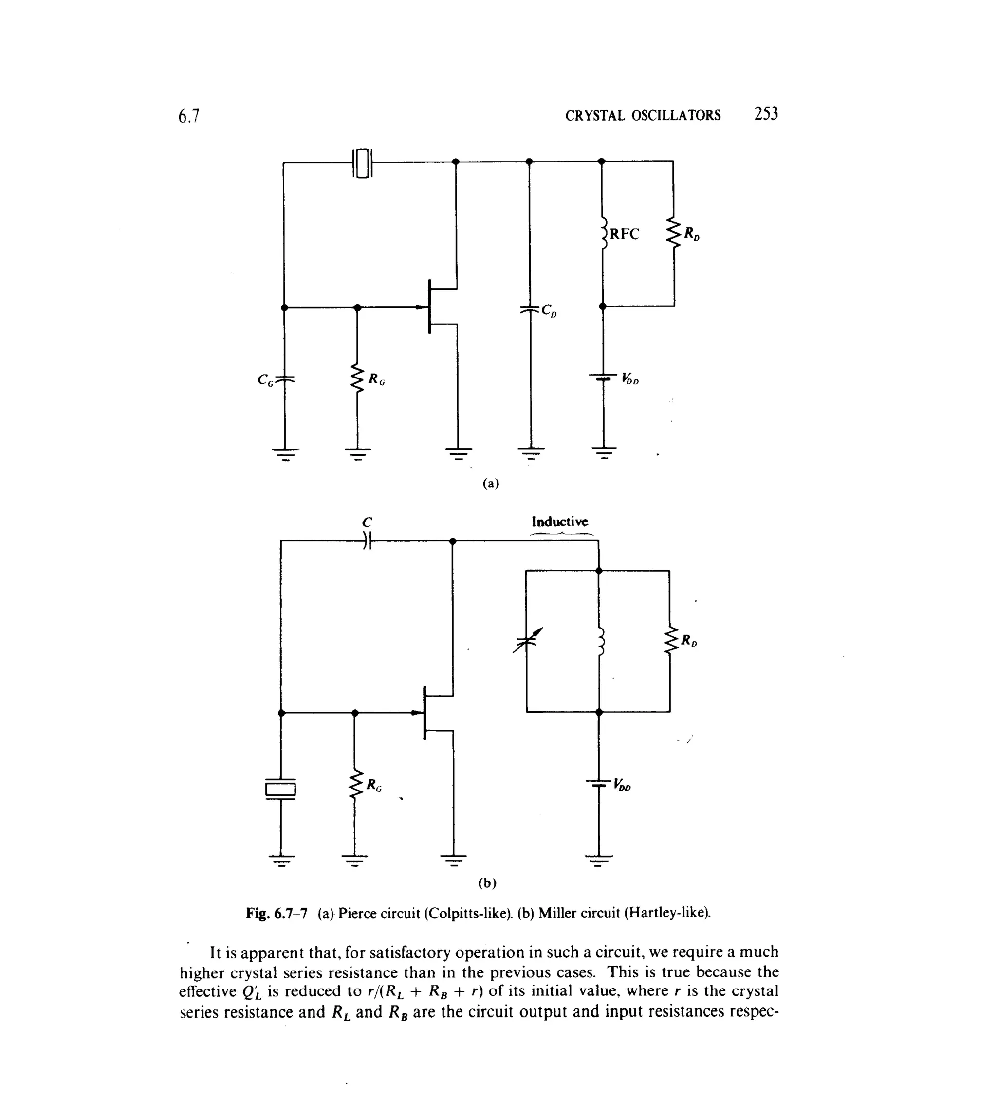 Communications circuits of clarke & hess