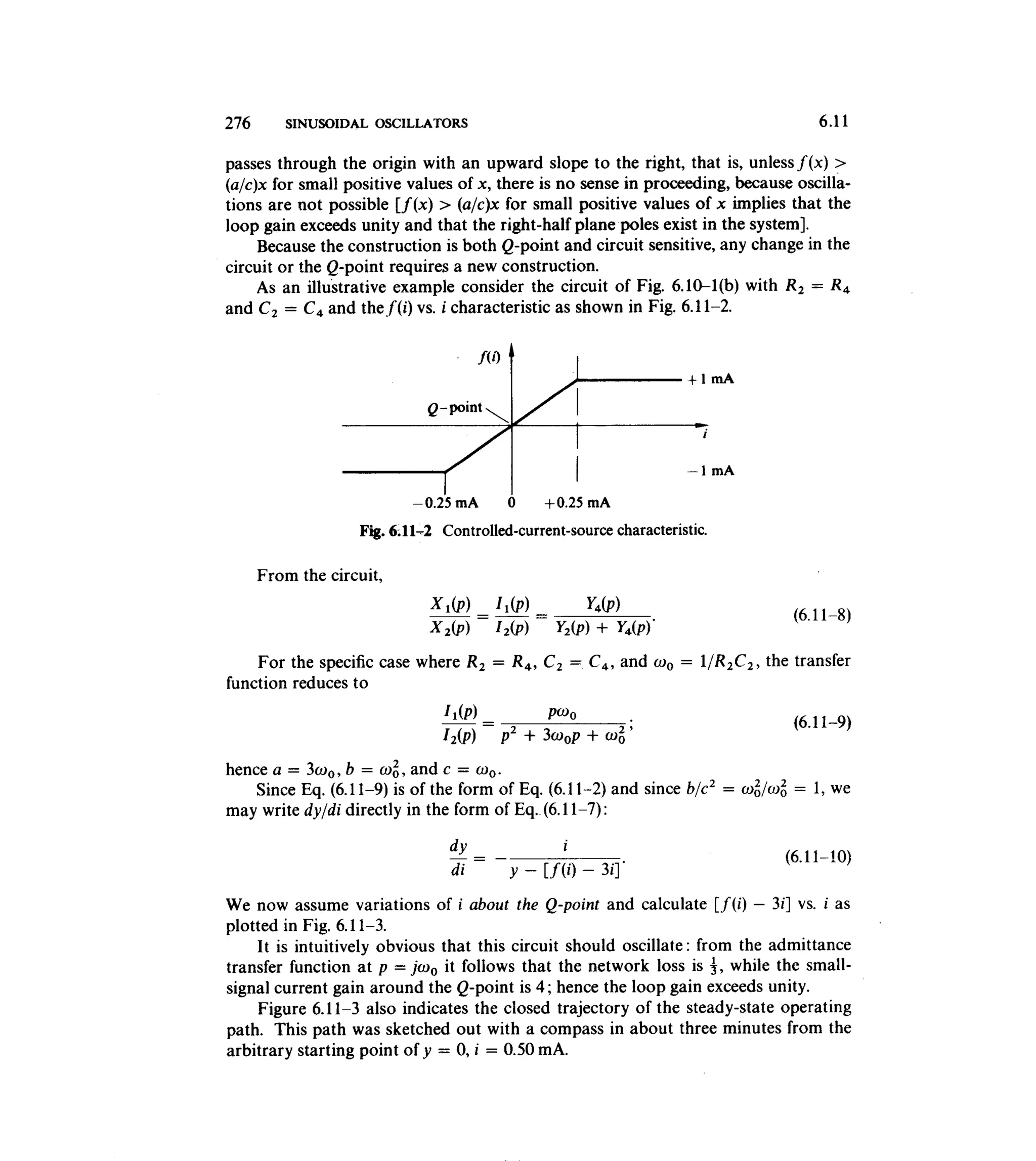 Communications circuits of clarke & hess