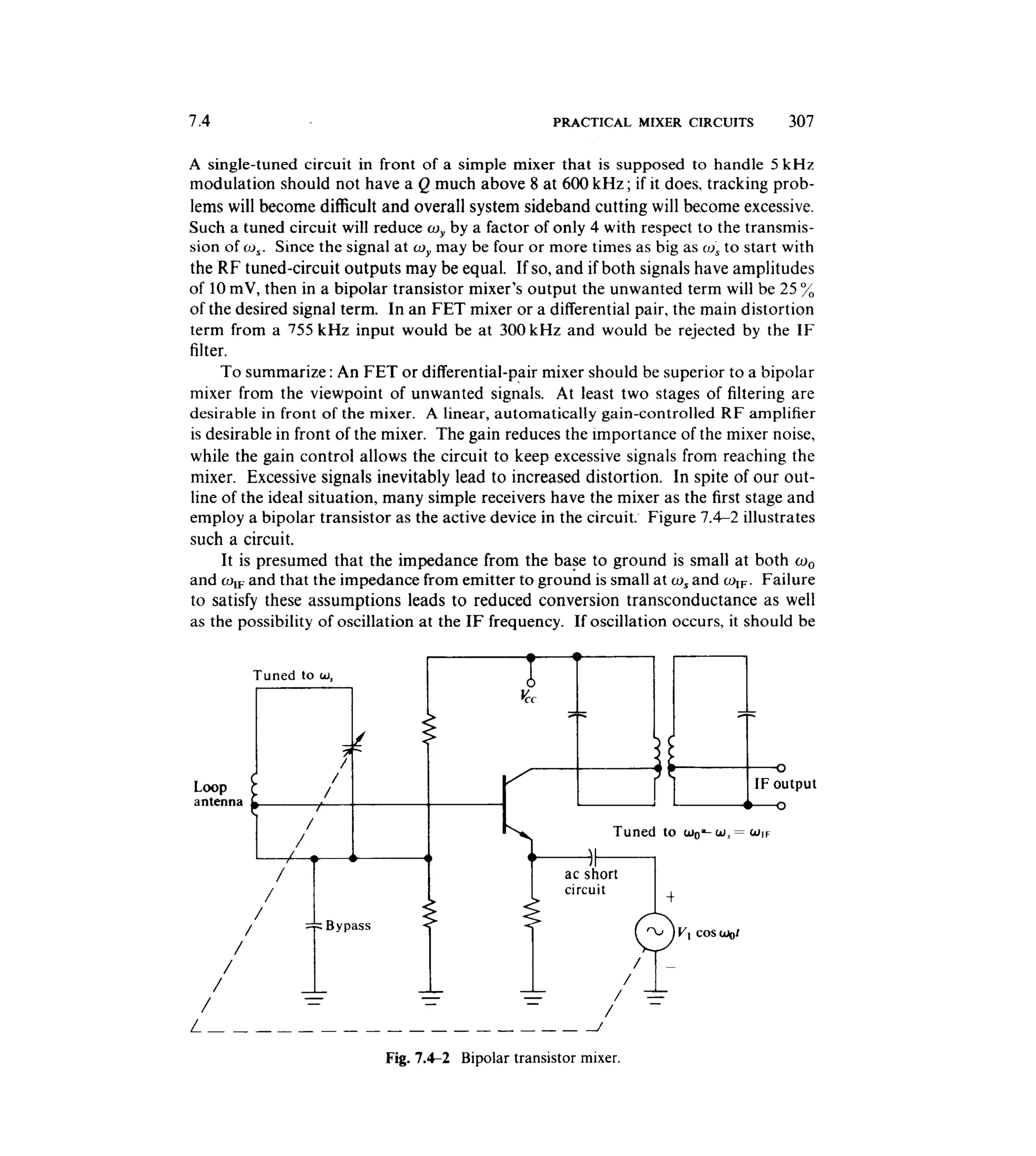 Communications circuits of clarke & hess