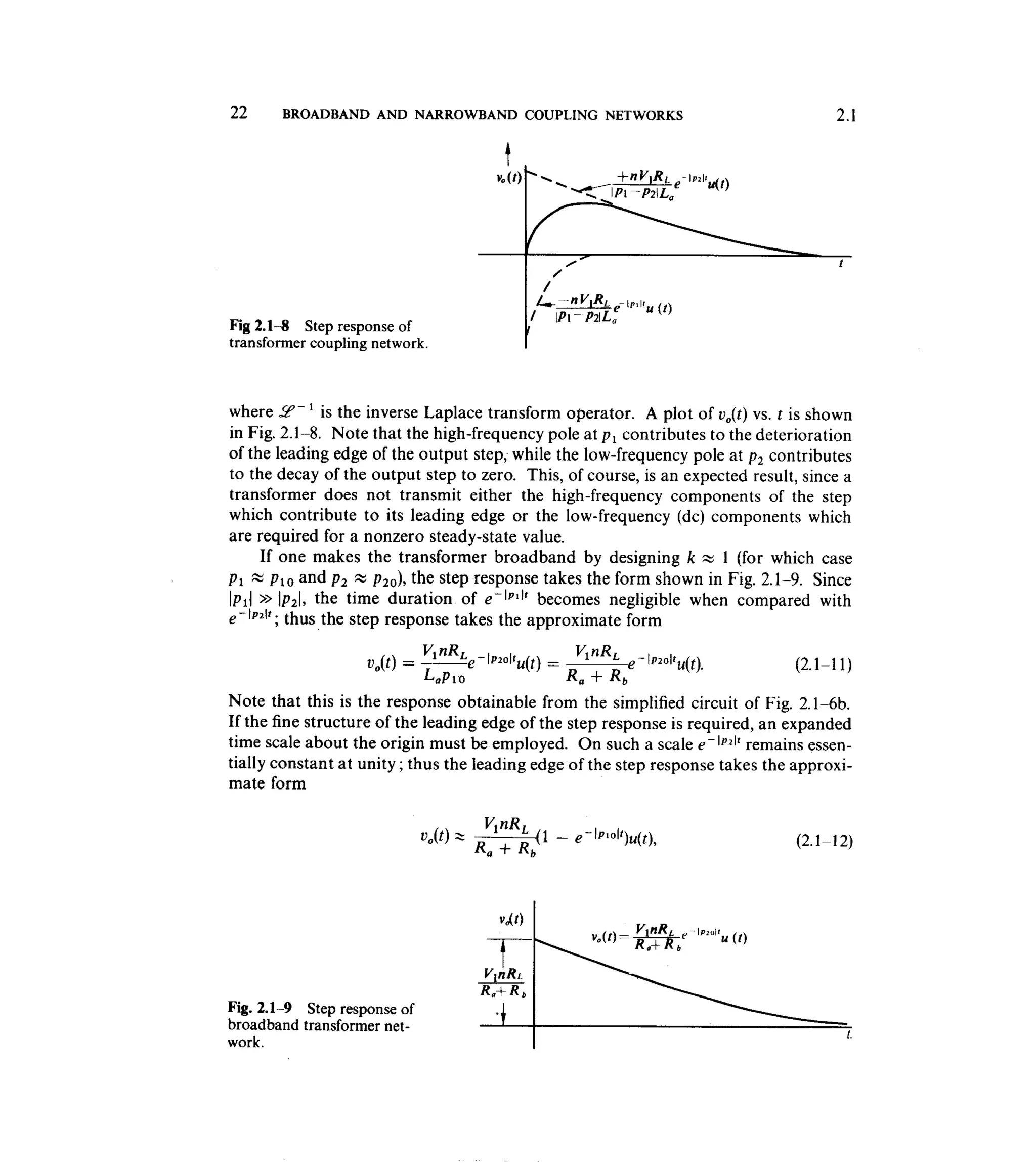 Communications circuits of clarke & hess