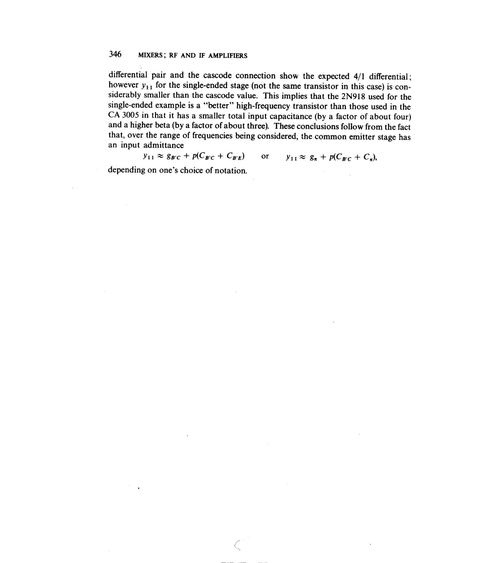 Communications circuits of clarke & hess