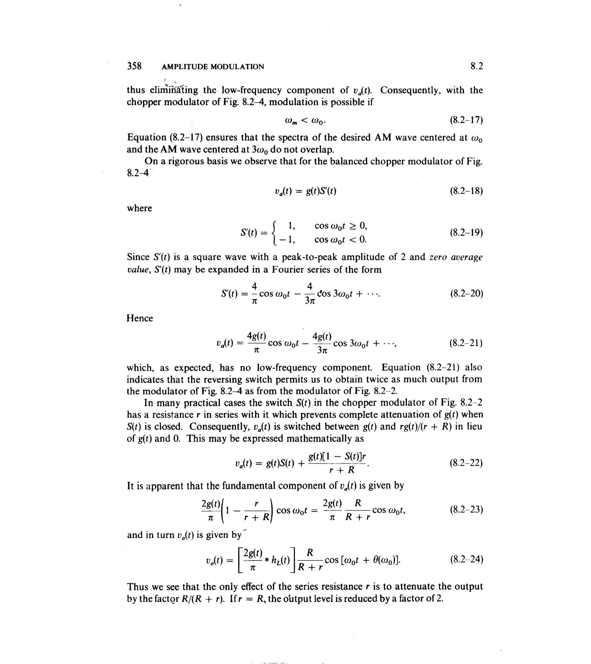 Communications circuits of clarke & hess