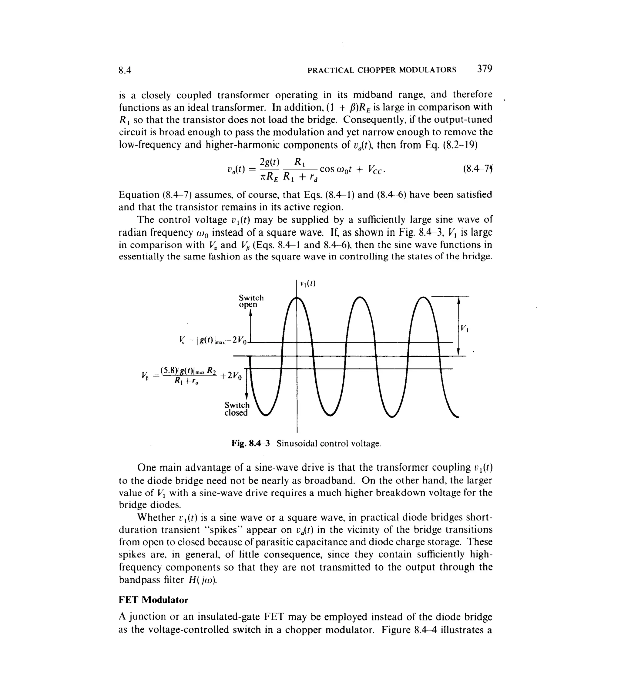 Communications circuits of clarke & hess