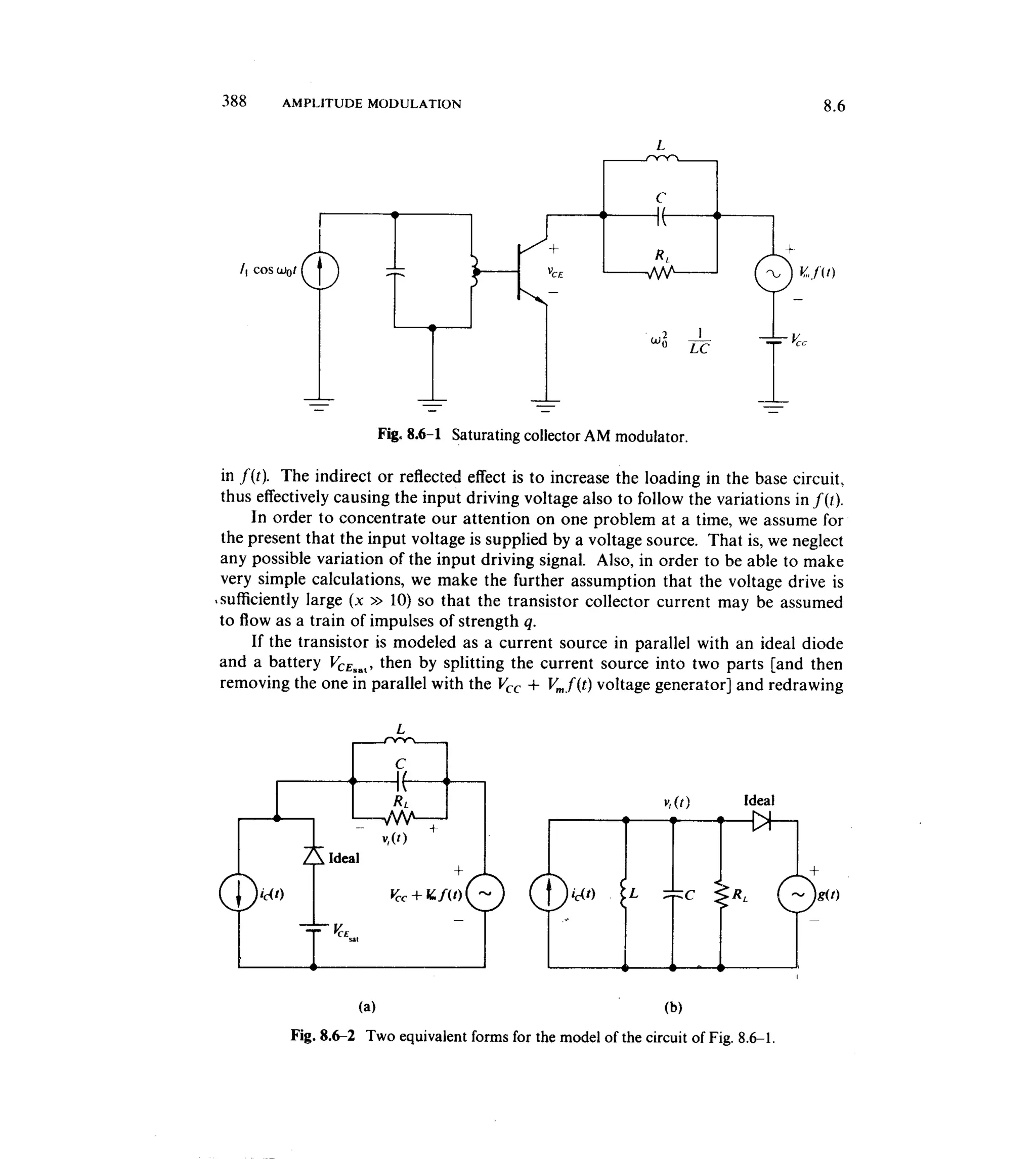 Communications circuits of clarke & hess