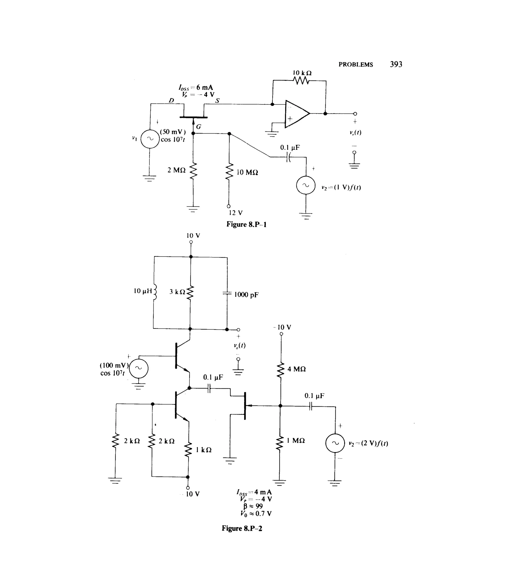 Communications circuits of clarke & hess