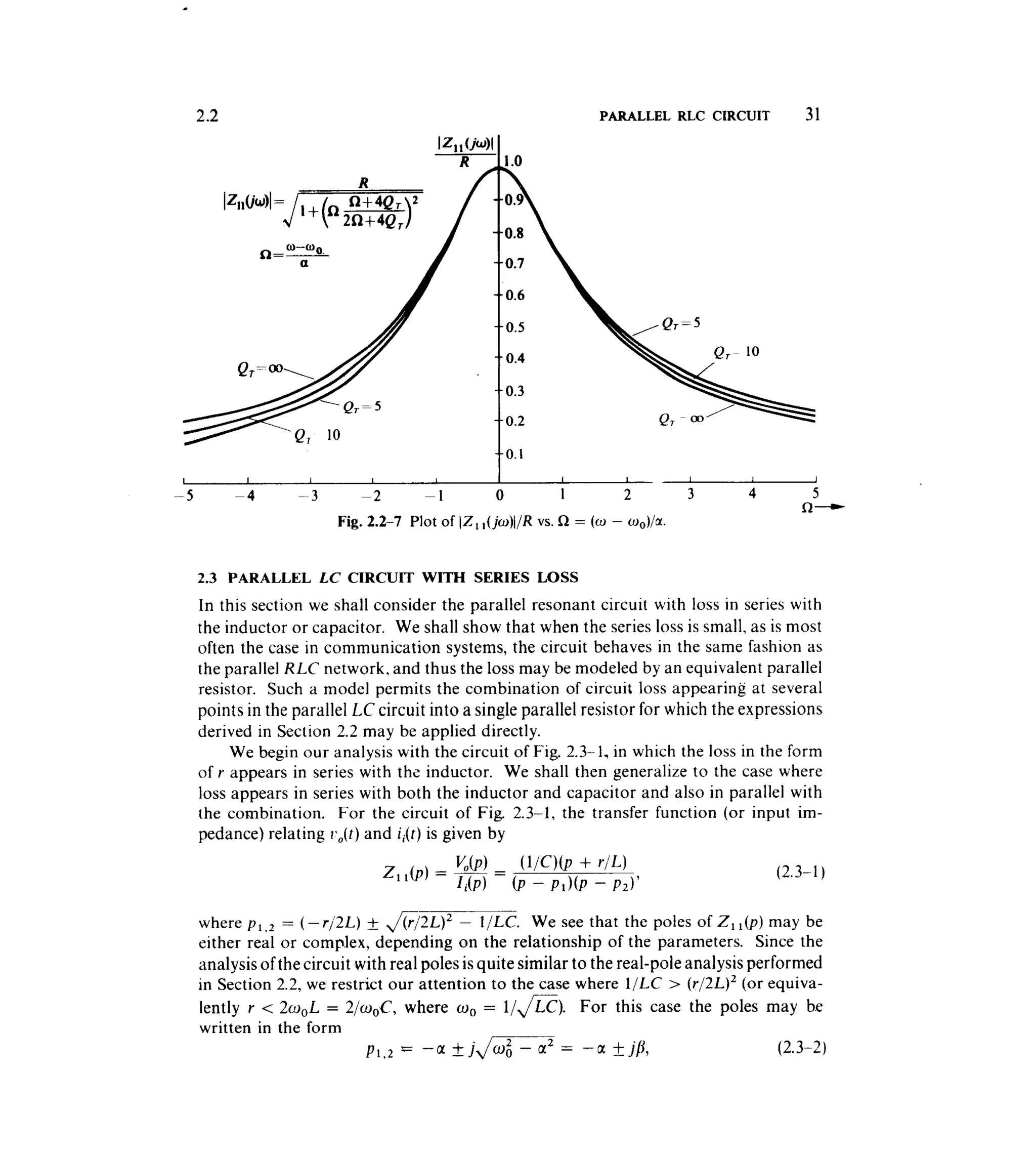 Communications circuits of clarke & hess