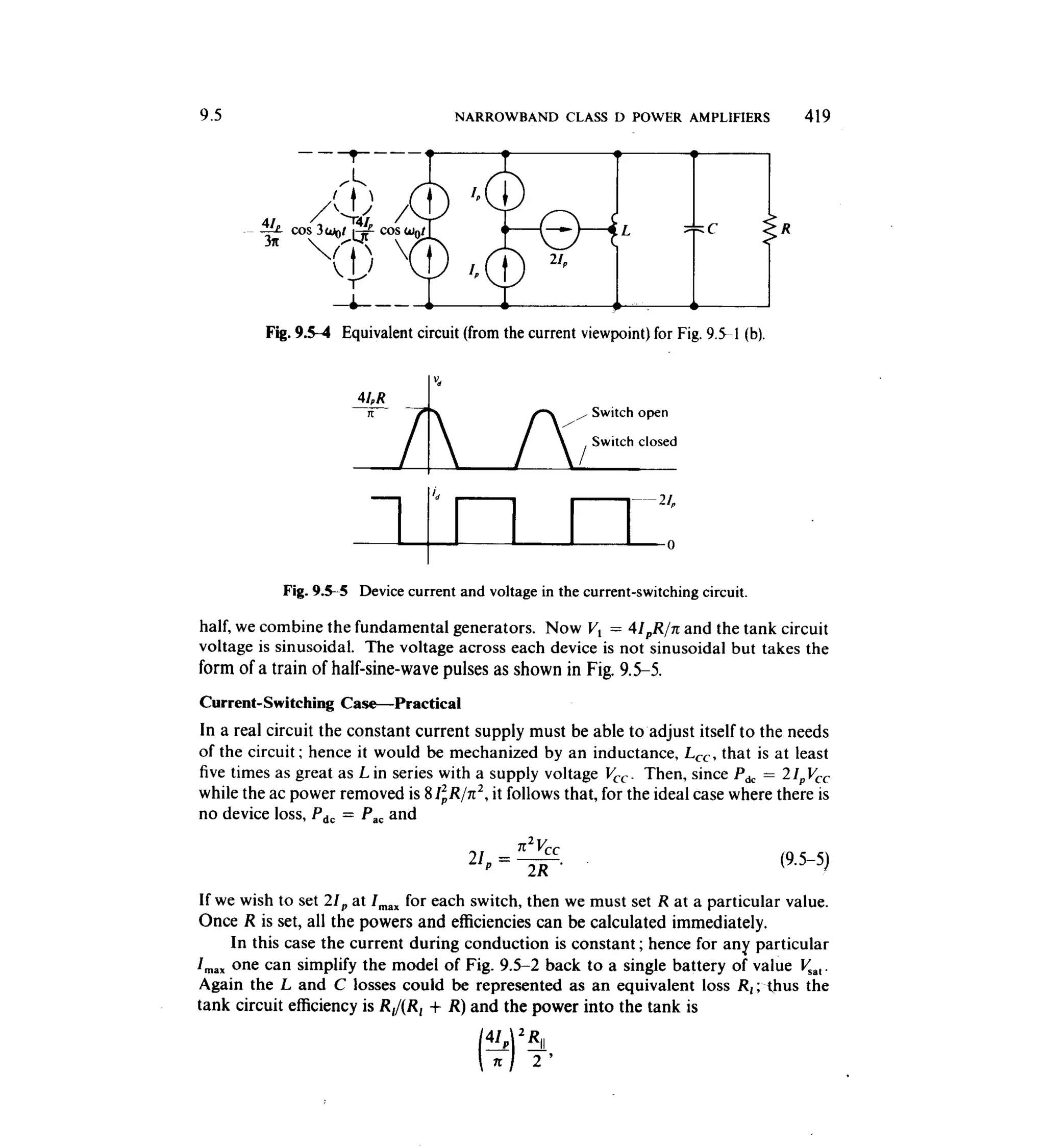 Communications circuits of clarke & hess
