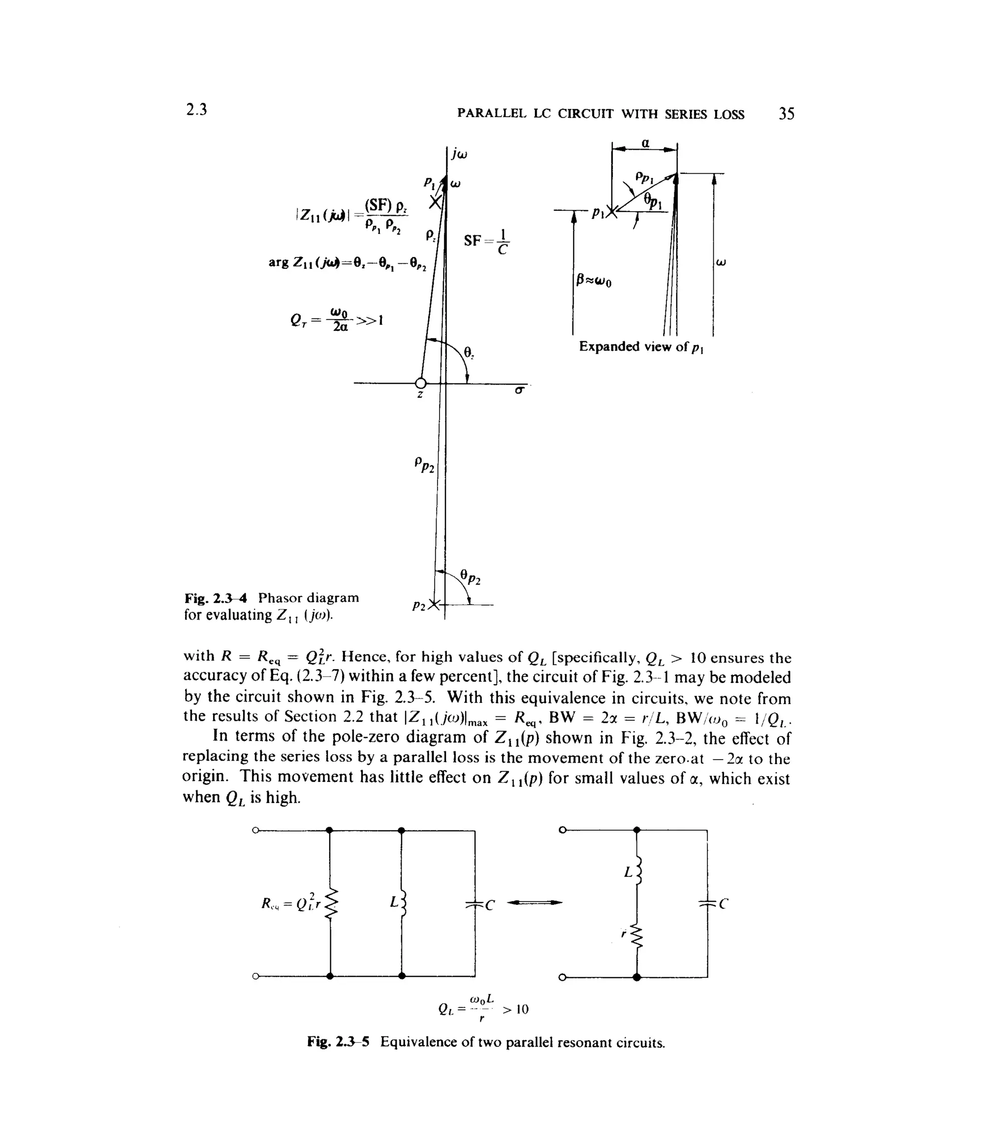 Communications circuits of clarke & hess