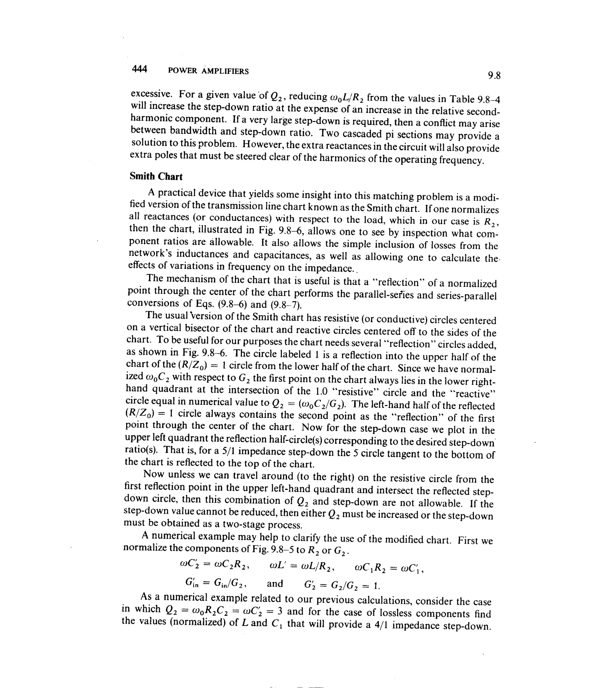 Communications circuits of clarke & hess