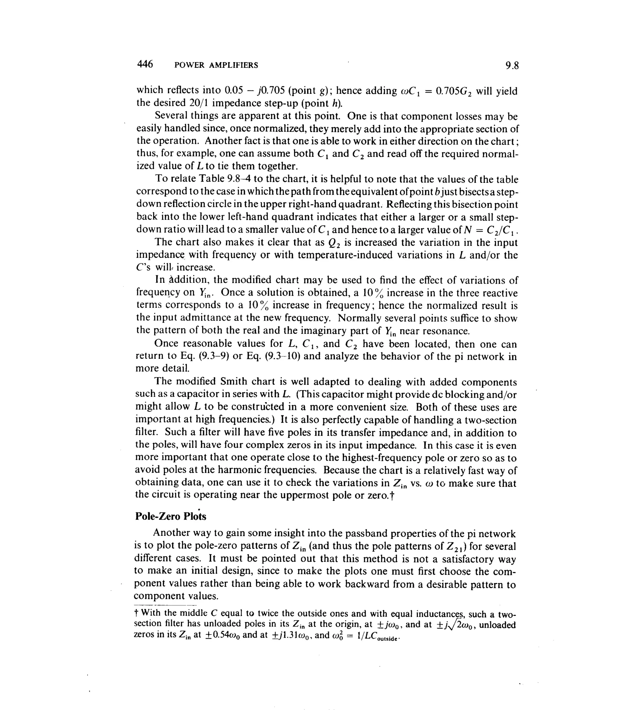 Communications circuits of clarke & hess