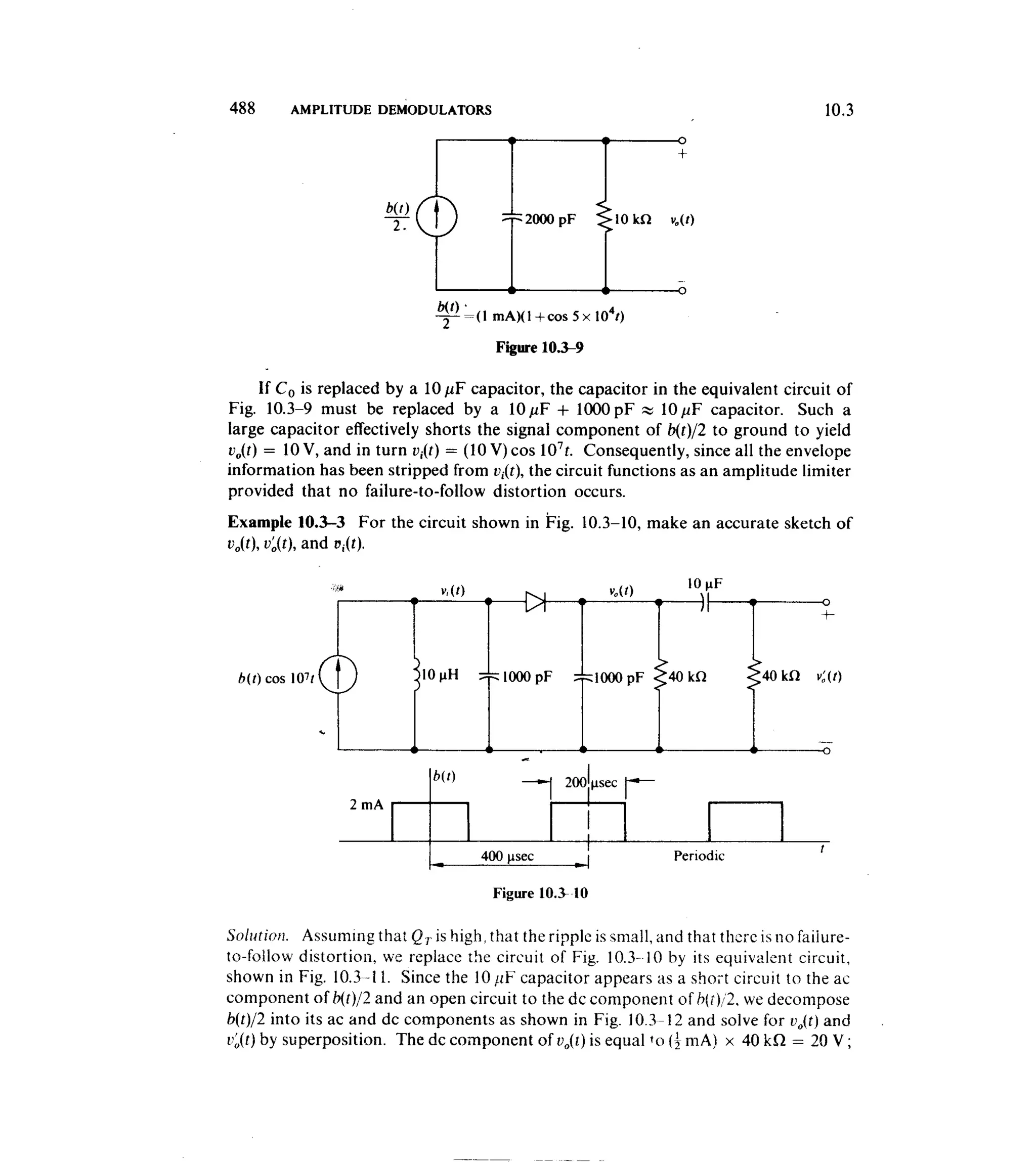 Communications circuits of clarke & hess