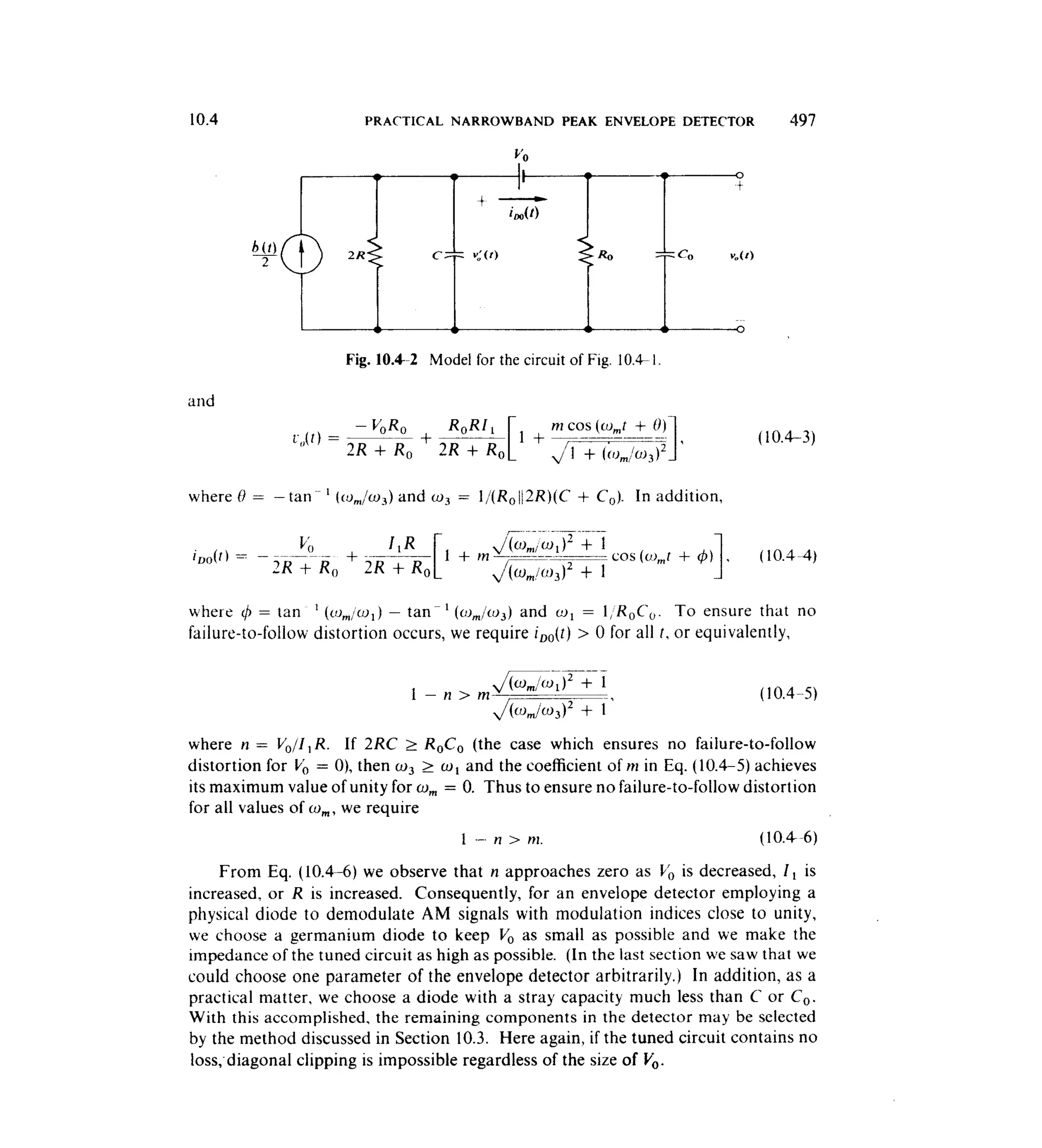 Communications circuits of clarke & hess