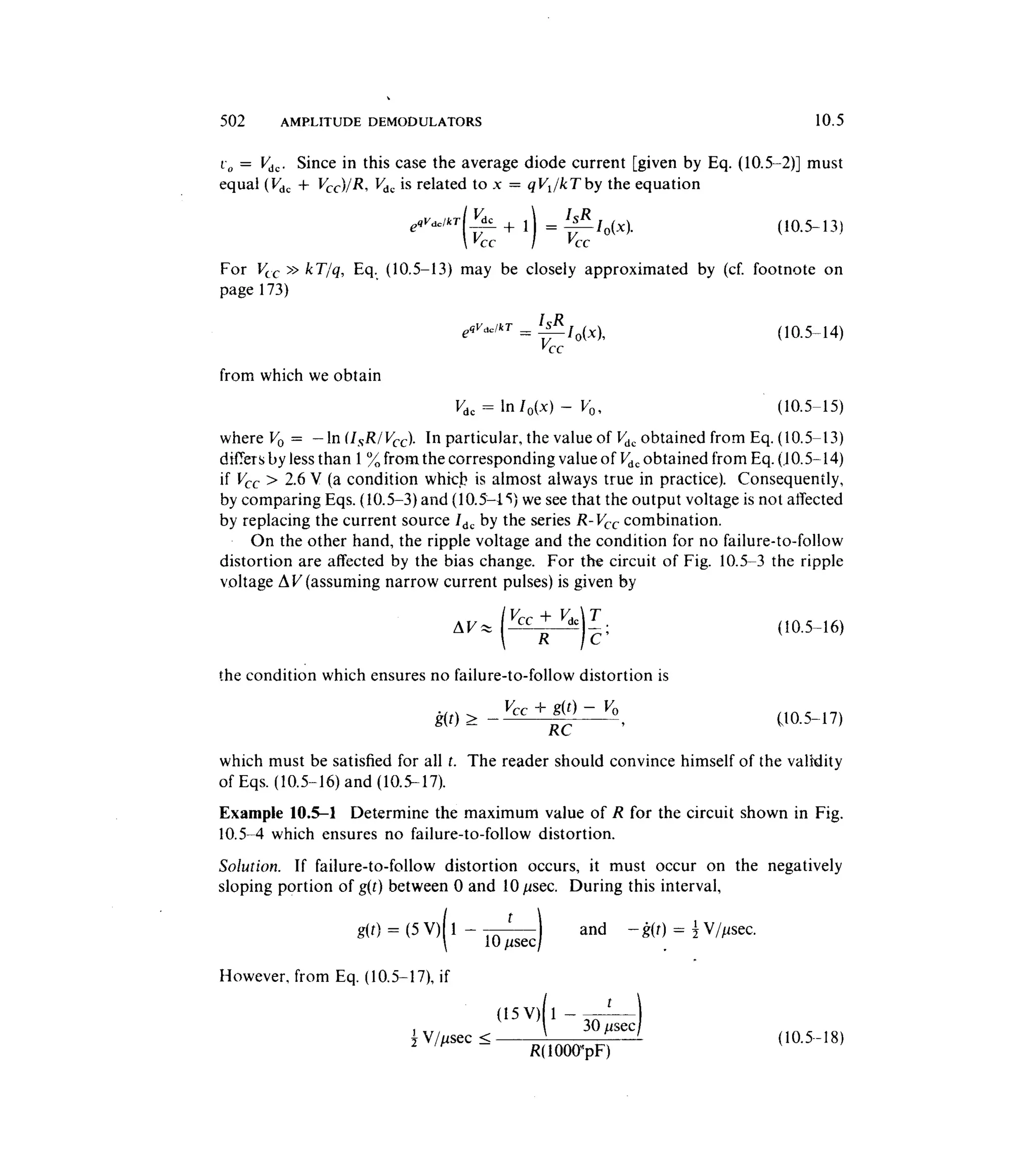 Communications circuits of clarke & hess