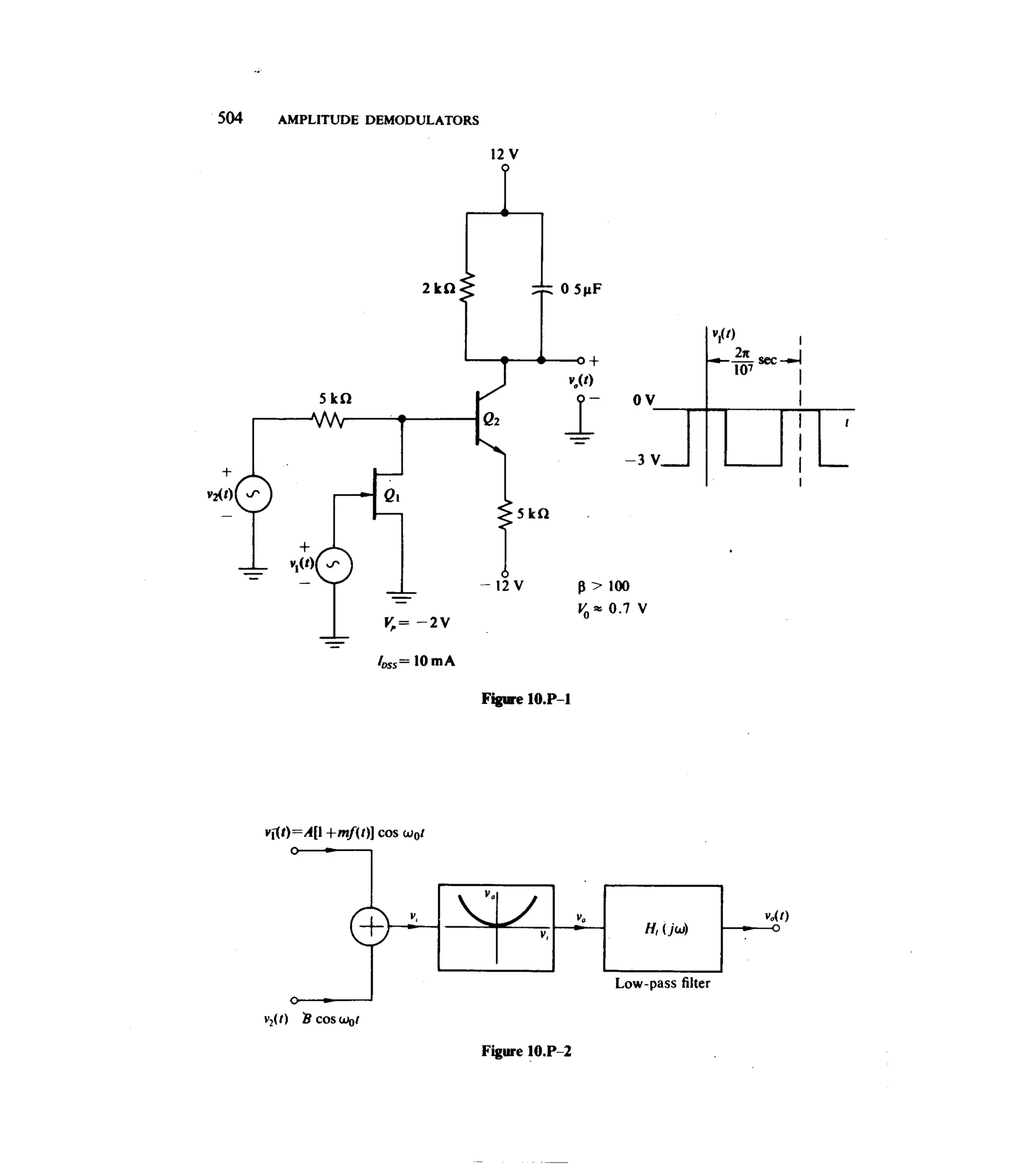 Communications circuits of clarke & hess