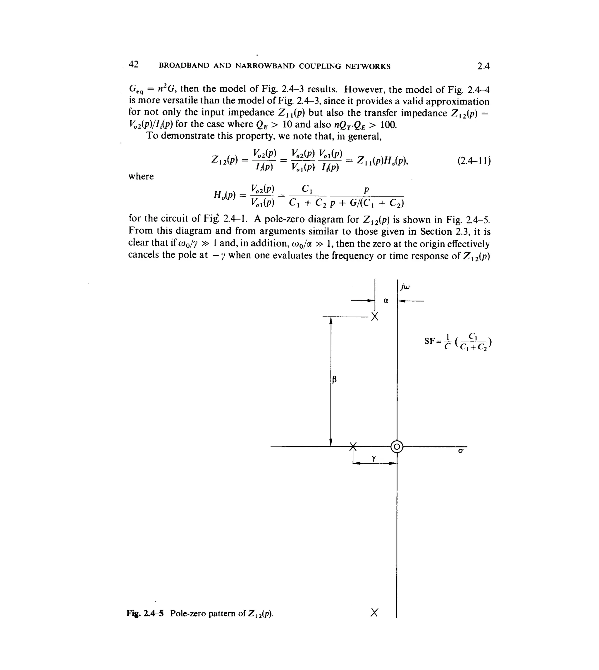 Communications circuits of clarke & hess