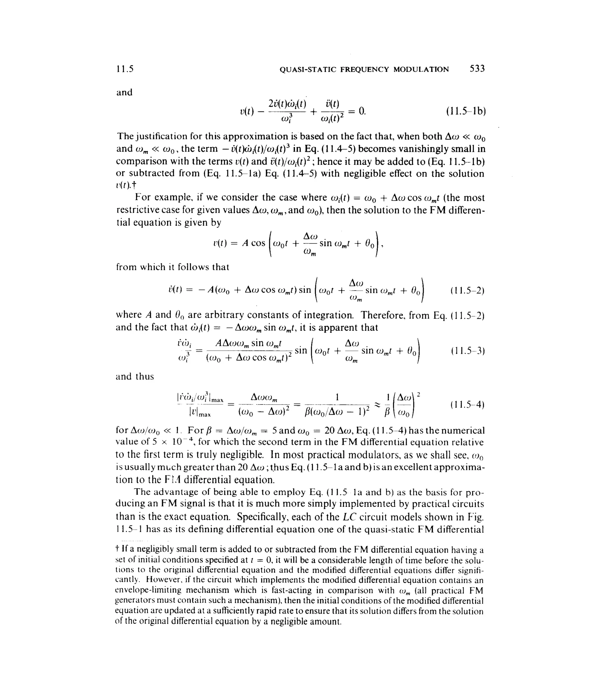 Communications circuits of clarke & hess