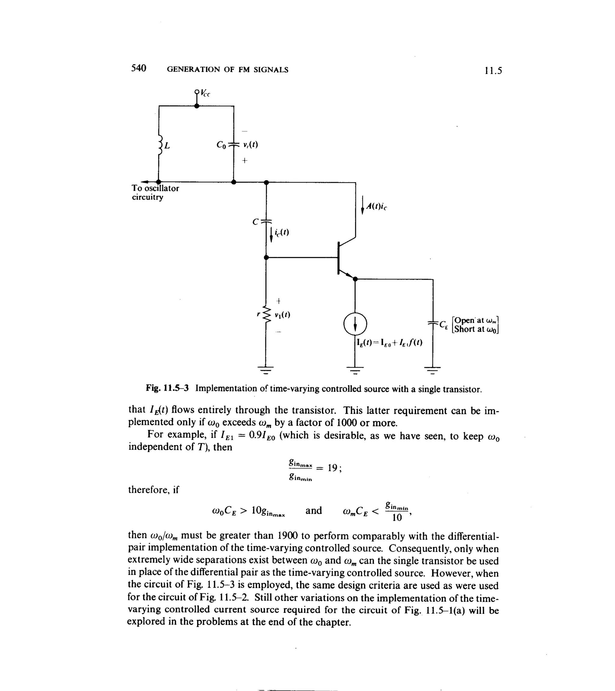 Communications circuits of clarke & hess