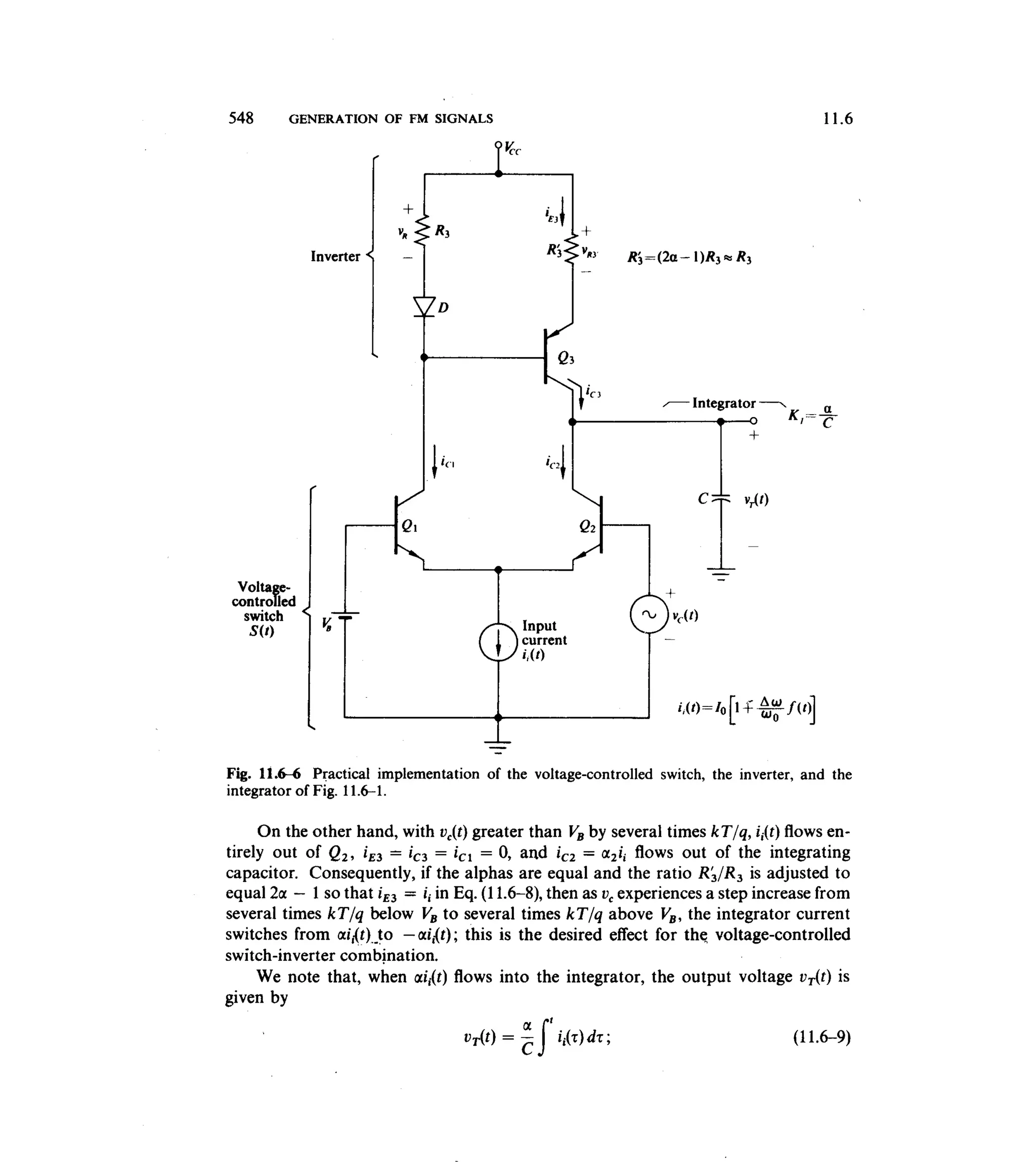 Communications circuits of clarke & hess