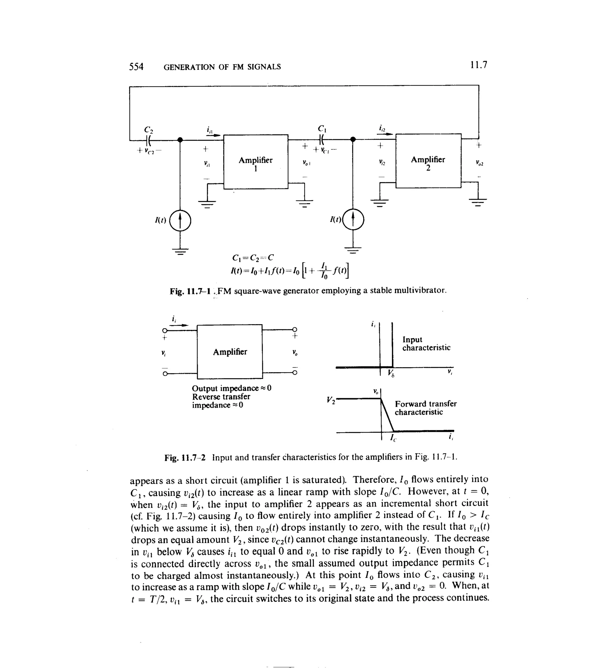 Communications circuits of clarke & hess