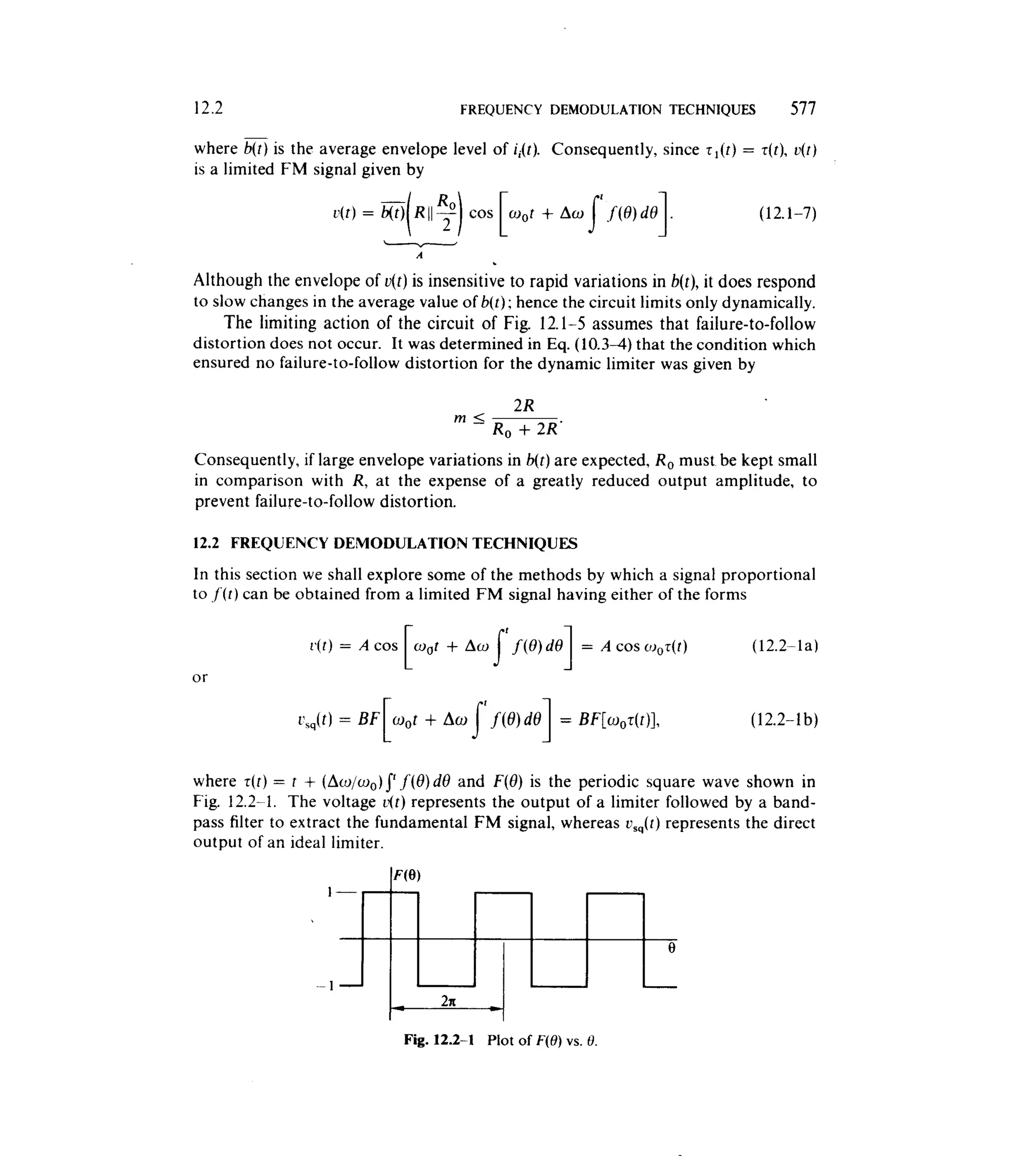 Communications circuits of clarke & hess