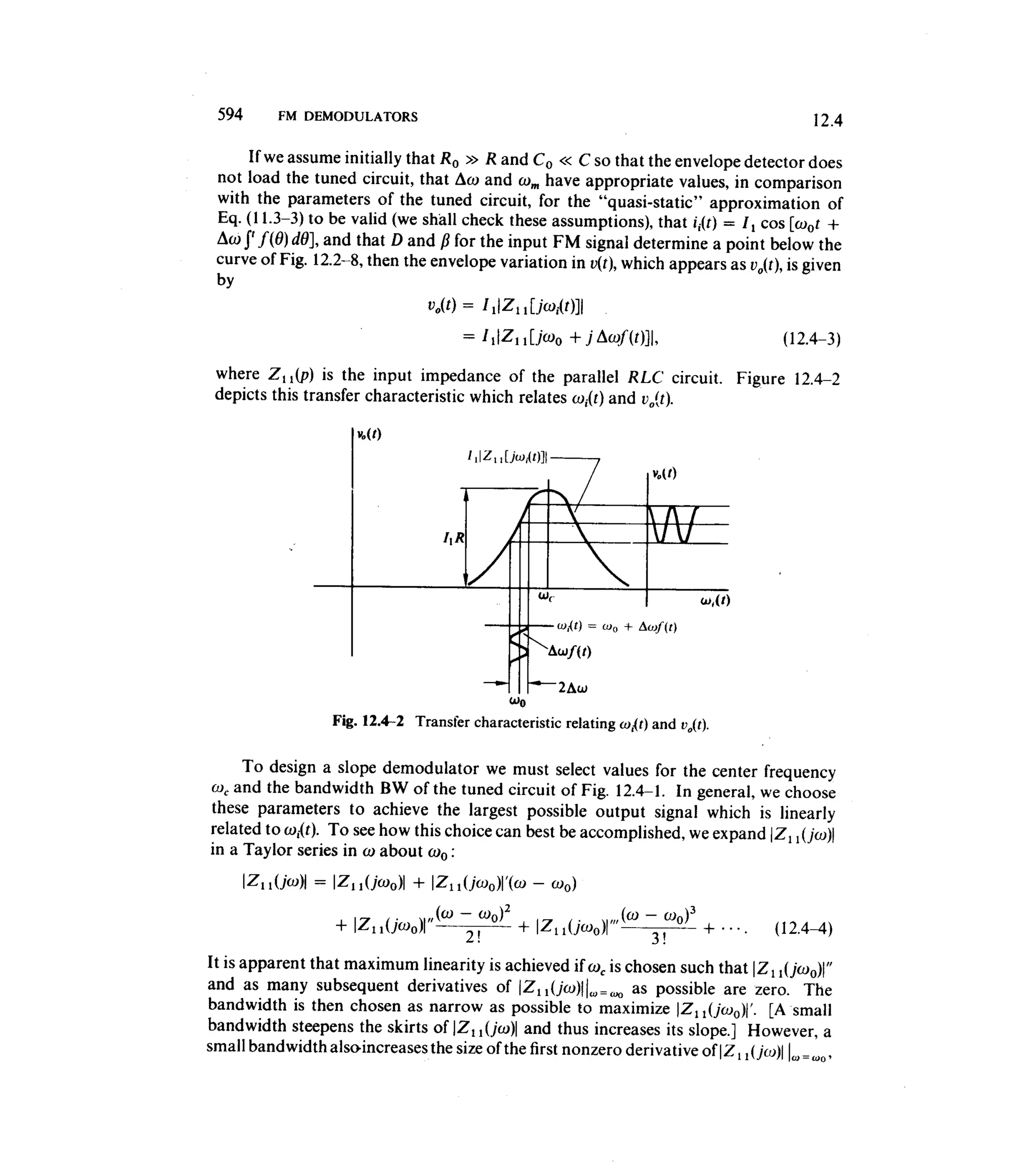 Communications circuits of clarke & hess