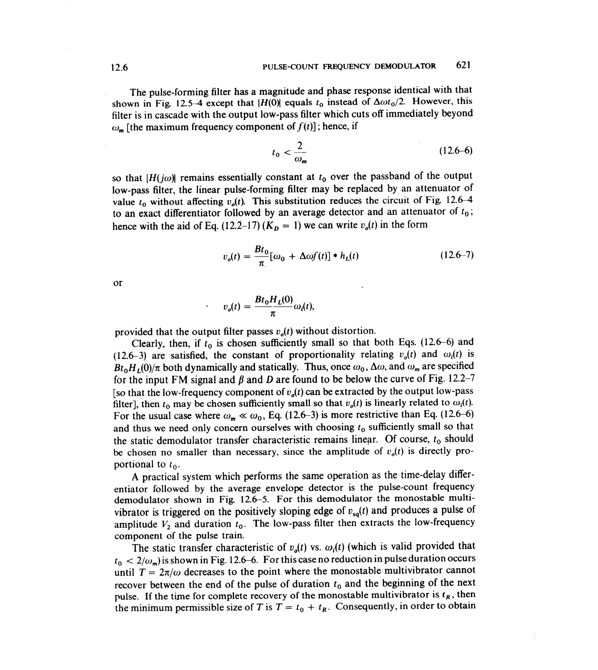 Communications circuits of clarke & hess