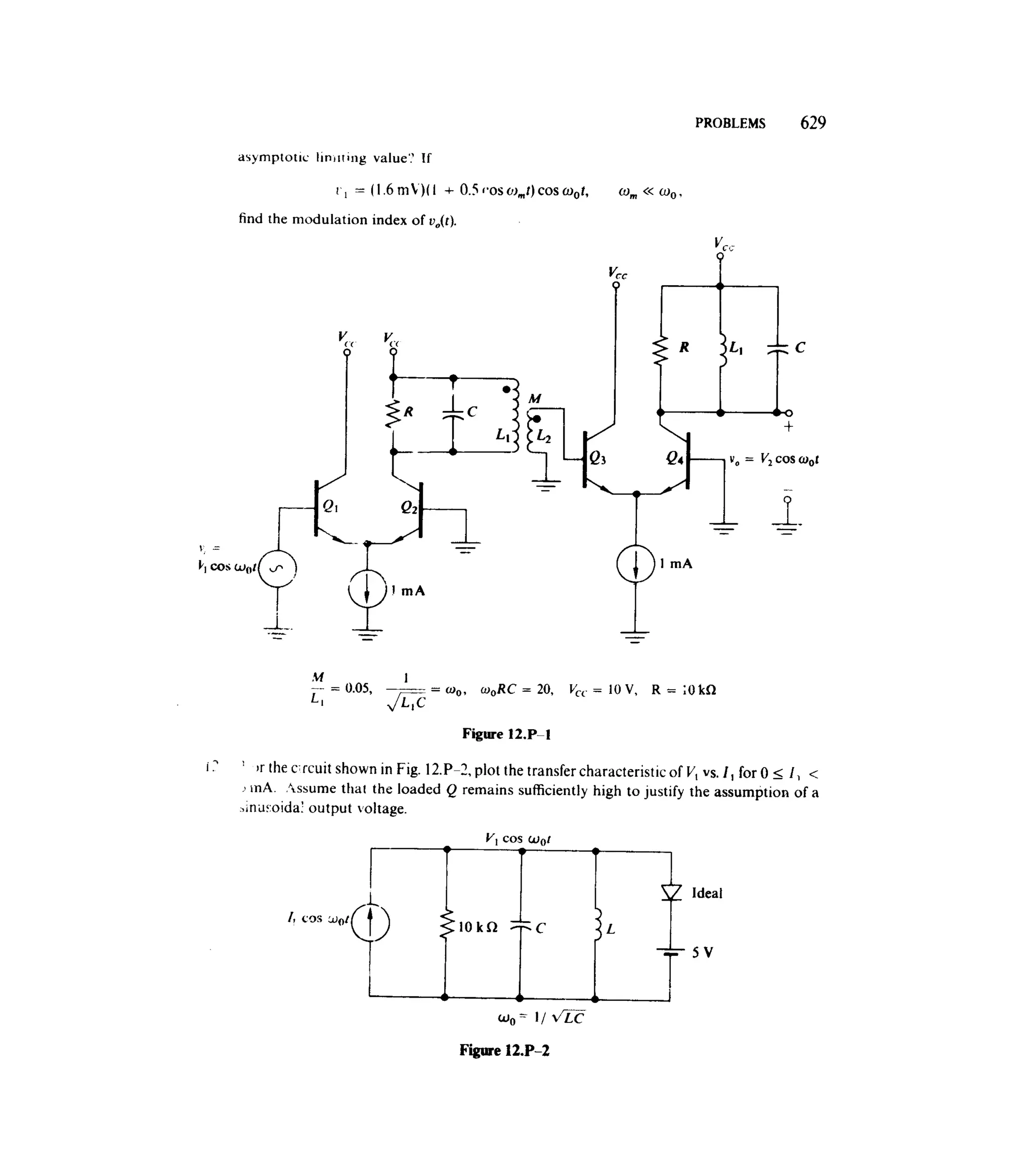 Communications circuits of clarke & hess
