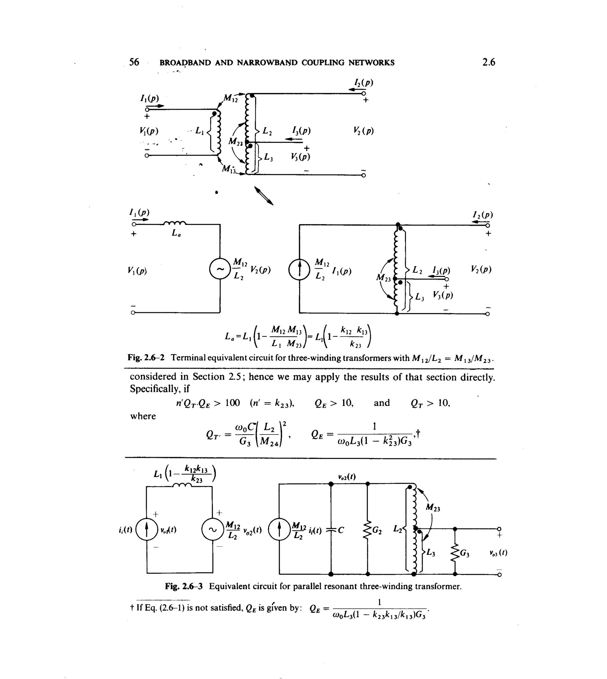 Communications circuits of clarke & hess