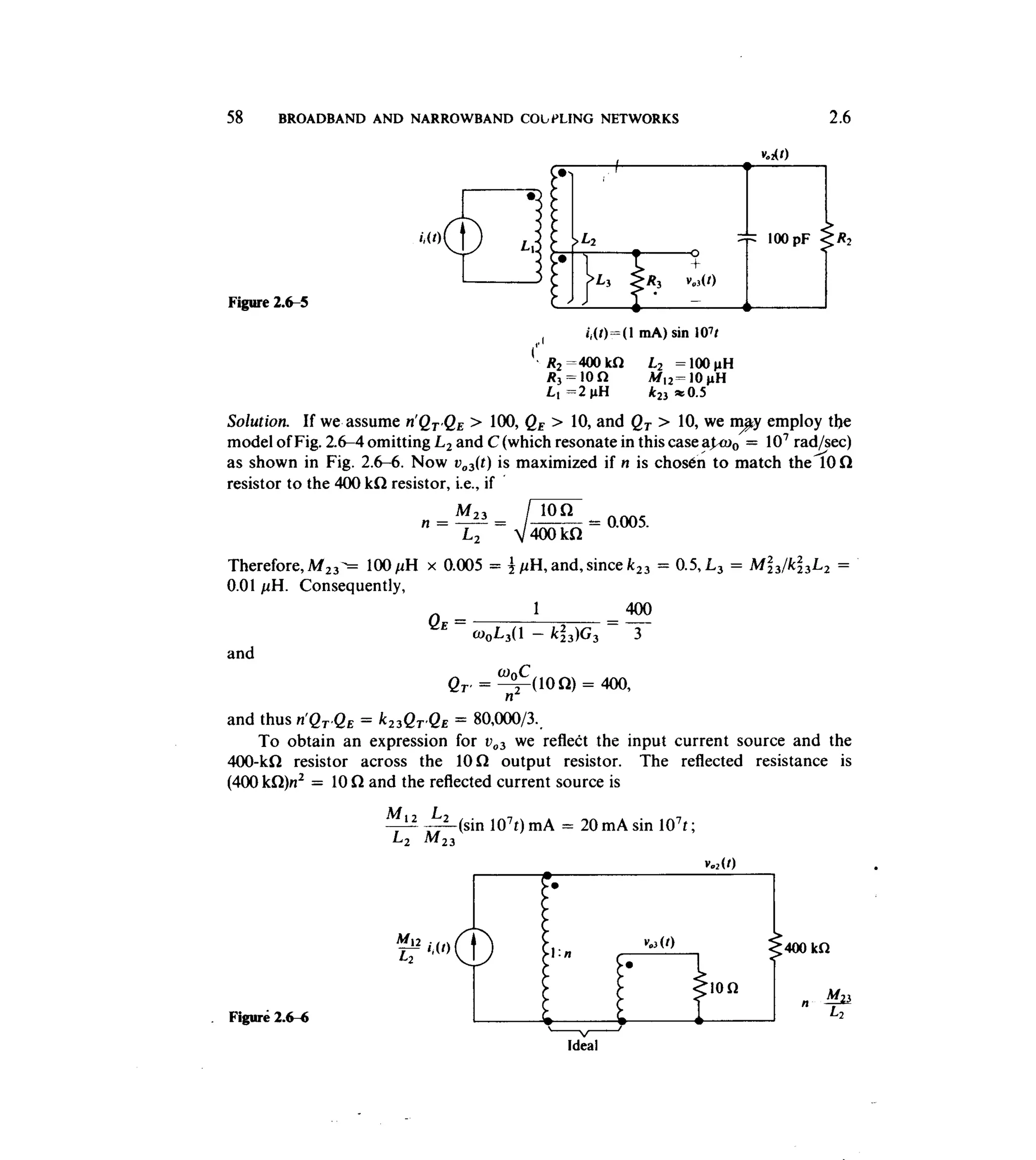 Communications circuits of clarke & hess