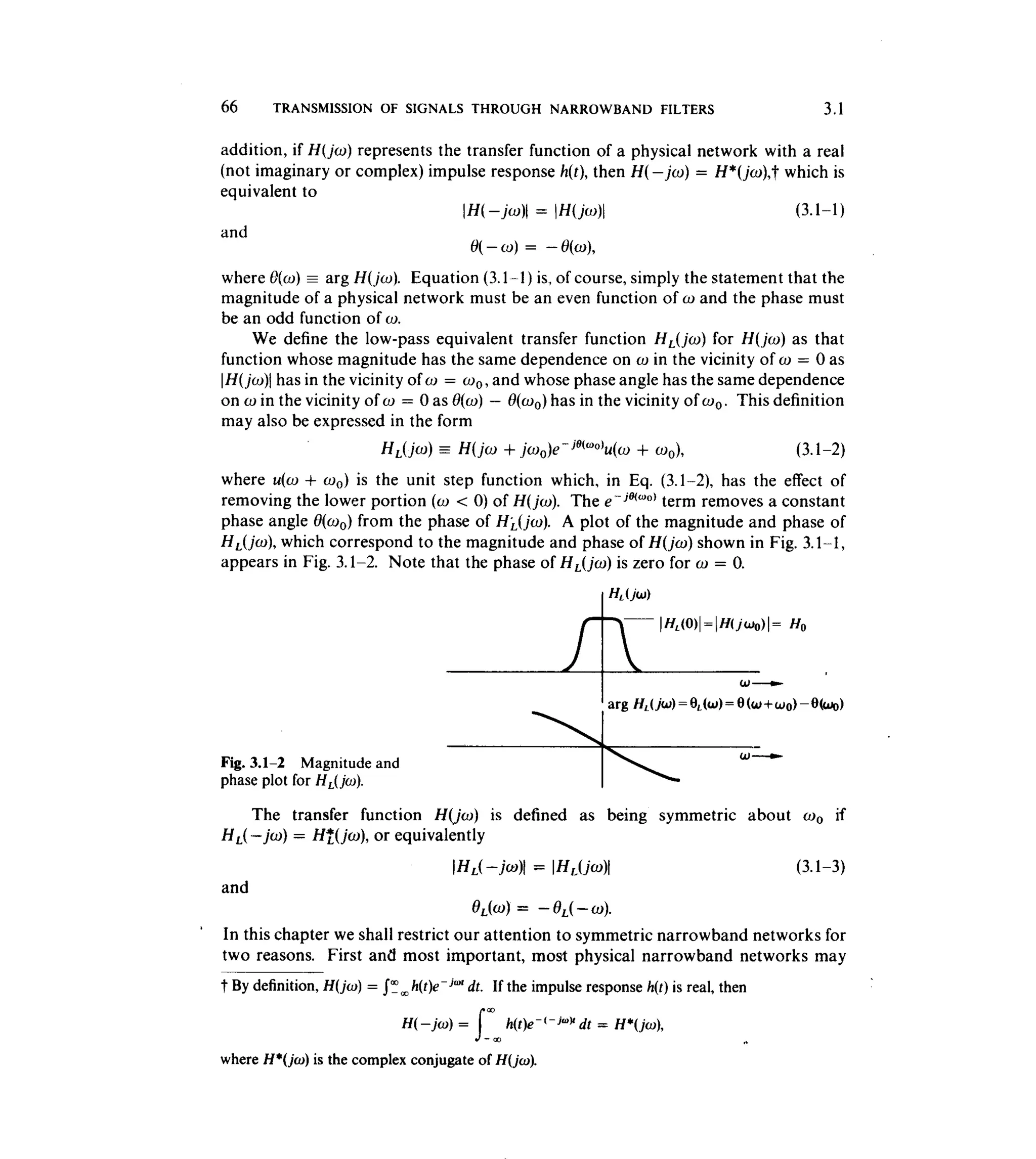 Communications circuits of clarke & hess