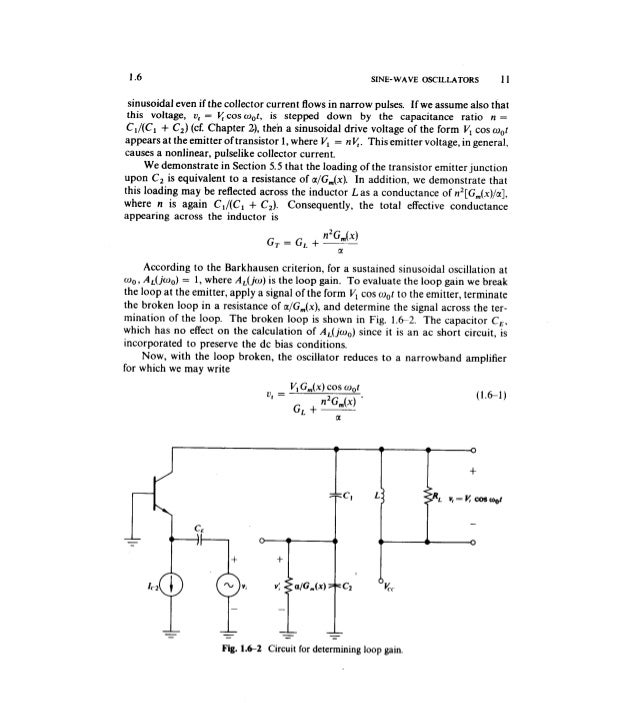 Communications circuits of clarke & hess