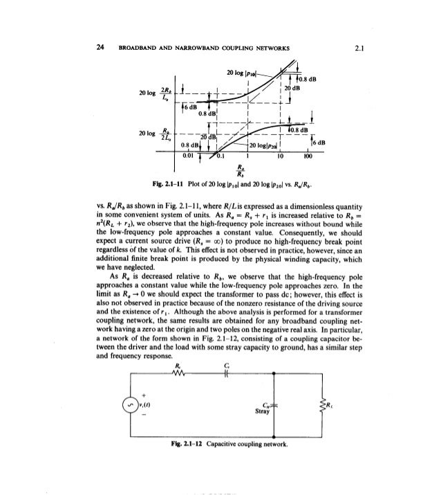 Communications circuits of clarke & hess