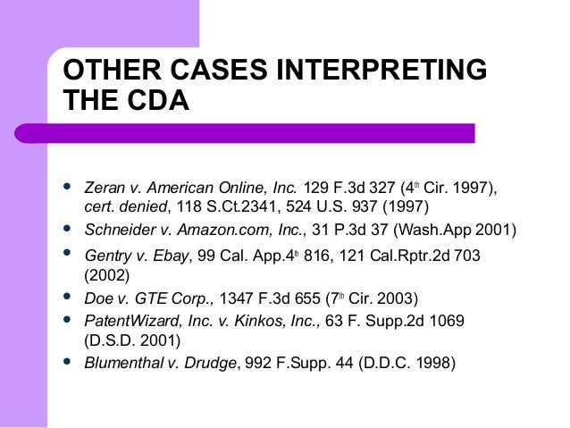 The Communications Decency Act with Maria Crimi Speth