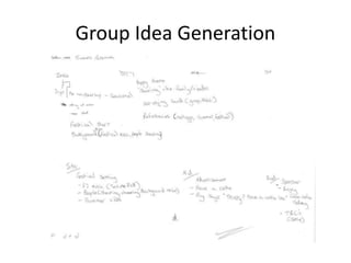 Group Idea Generation
 