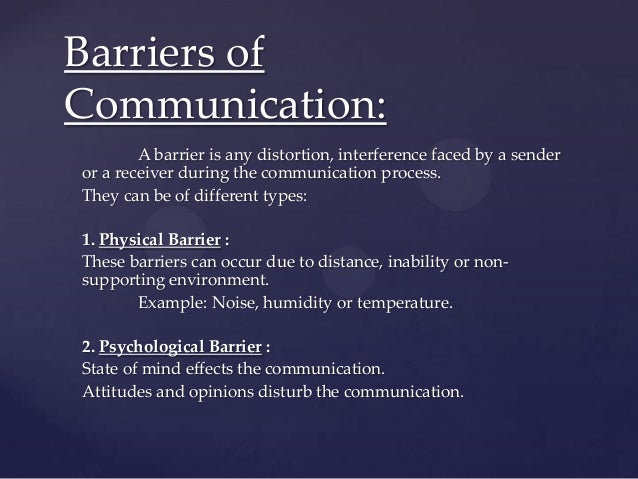 Communication skills
