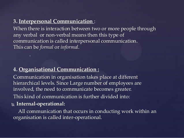 Communication skills