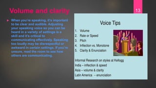 Communication skills 