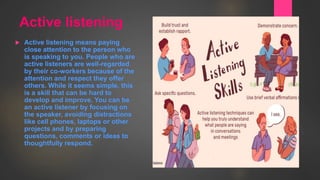 Communication skills 