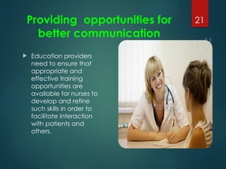 Communication_Skills. In medical field. Pptx | PPTX