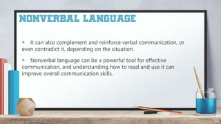 Communication Skills (Language Skills and Verbal Skills) | PDF