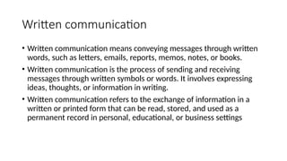 COMMUNICATION SKILL112223344555566666777 | PPTX