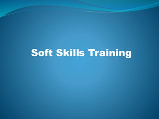 Soft Skills Training
 