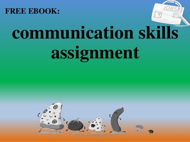 sample assignment on communication skills