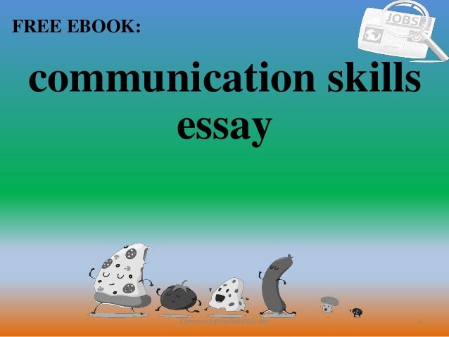 Essays on communication skills