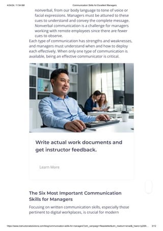 BUSINESS COMMUNICATION SKILLS FOR MANAGERS PDF visual data 5