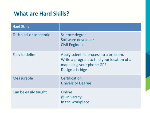 what are some technical skills