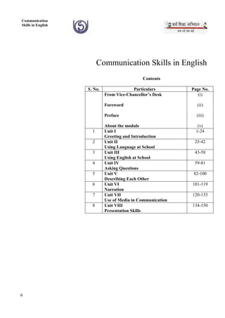 Communication skills in english | PDF